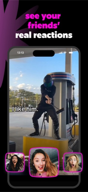 Seen: reaction videos overlaid on a shared video