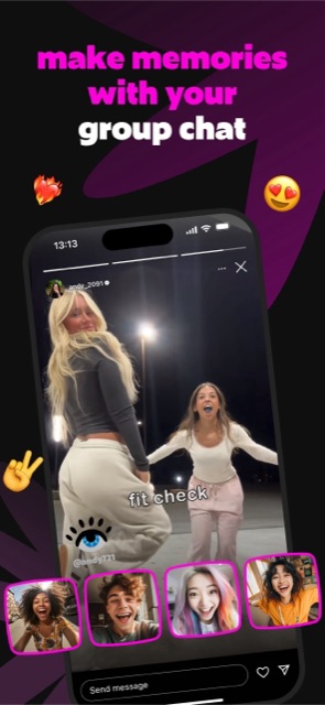 Seen: recording a reaction